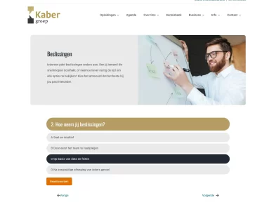Kaber Leiderschapstest